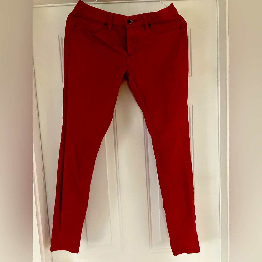 Blank NYC Red Skinny Jeans size 27